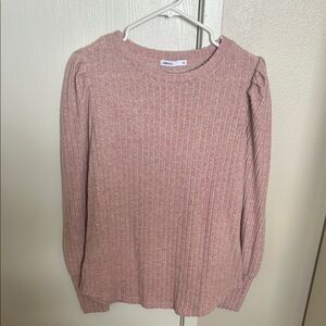 Women's Pink Sweater - Crew Neck